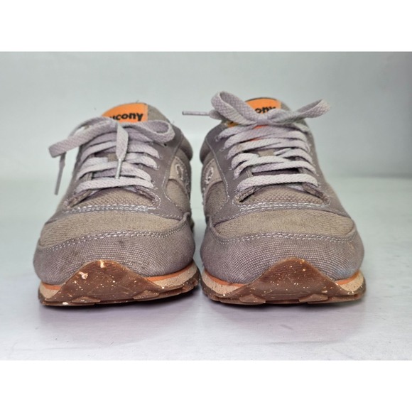 Saucony Jazz Men's Sneakers Size 9 Brown Gray Athletic Pro Vegan Running Shoes - Picture 10 of 16